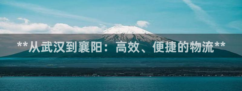 28圈连接：**从武汉到襄阳：高效、